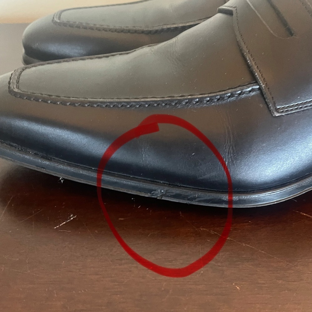 Magnanni for Neiman Marcus Penny Loafers Mens Slip-On Shoes - Picture 11 of 14